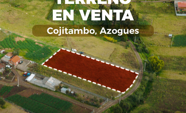 Terreno en venta – San José de Cojitambo (2.437 m²)