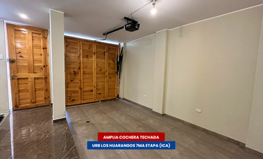 CASA AMOBLADA EN ALQUILER - LOS HUARANGOS 7MA ETAPA (ICA)