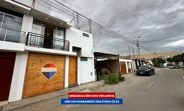 CASA AMOBLADA EN ALQUILER - LOS HUARANGOS 7MA ETAPA (ICA)