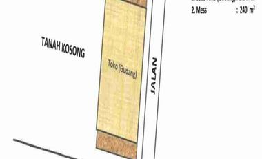 Dijual Gedung dan Mess Desa Tanjung Pering Inderalaya Utara