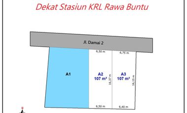 Hanya 3 Jt-an Kavling SHM Ciater, Dekat Stasiun & Pintu Tol Rawa Buntu