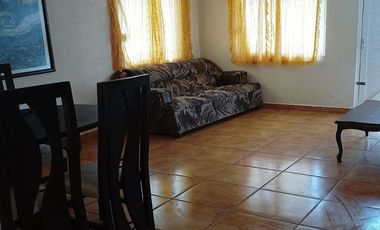 CASA EN RENTA “AMUEBLADA, CON SERVICIOS Y CON 5 CAMAS INDIVIDUALES”