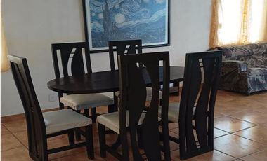 CASA EN RENTA “AMUEBLADA, CON SERVICIOS Y CON 5 CAMAS INDIVIDUALES”