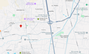 MARAVILLOSA       !!!!!!   OPORTUNIDAD  !!!!!!        DE ESTE INMUEBLE EN UNA ZONA EXELENTE EN Calle Ejido 32, San Martin, 54600 Tepotzotlán, Méx.