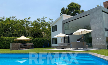 VENTA | Casa de Campo AMOBLADA en Condominio Exclusivo — Finca Olivos, Azpitia (Cañete)