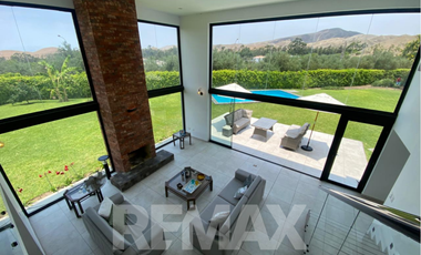 VENTA | Casa de Campo AMOBLADA en Condominio Exclusivo — Finca Olivos, Azpitia (Cañete)