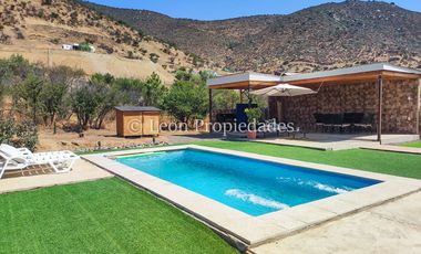 Leon Propiedades vende Parcela con Casa en sector Cuyuncavi Alto, Curacaví.