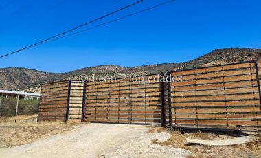 Leon Propiedades vende Parcela con Casa en sector Cuyuncavi Alto, Curacaví.