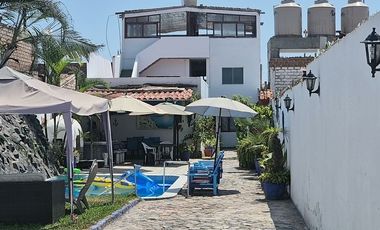 Vendo casa de playa en playa los pulpos Lurin 503 m2, piscina, 5 cocheras