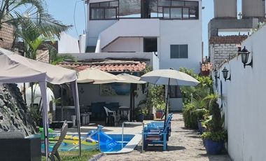 Vendo casa de playa en playa los pulpos Lurin 503 m2, piscina, 5 cocheras