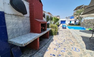 Vendo casa de playa en playa los pulpos Lurin 503 m2, piscina, 5 cocheras