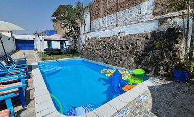 Vendo casa de playa en playa los pulpos Lurin 503 m2, piscina, 5 cocheras