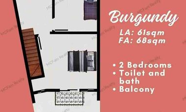 Villa Dulalia Marilao - Burgundy 2 Bedrooms