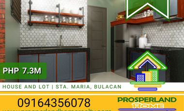 HOUSE AND LOT FOR SALE IN STA. MARIA, BULACAN
