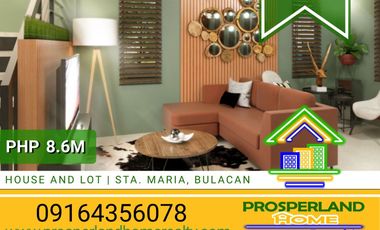 HOUSE AND LOT FOR SALE IN STA. MARIA, BULACAN
