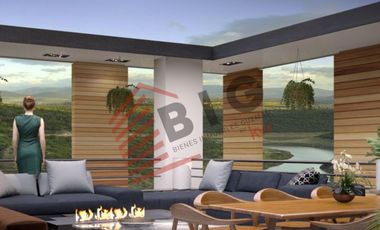 Departamento Penthouse en Venta, de dos niveles dentro de condominio en Cañadas del Lago, Corregidora