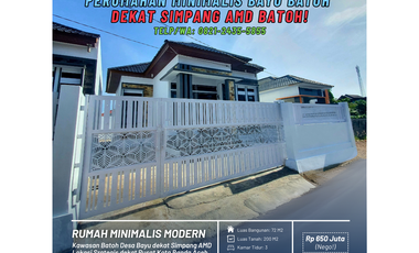 Dijual Rumah di Bayu Kawasan Batoh - Dekat Jalan Mohammad Taher dan Simpang AMD Batoh!