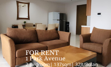 FOR RENT Apartment 1 Park Avenue 2Bedroom