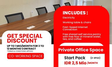 Sewa Ruangan Private Office