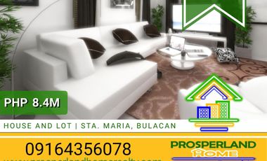 HOUSE AND LOT FOR SALE IN STA. MARIA, BULACAN