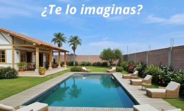 Venta de terreno para casa de campo en Pachacamac