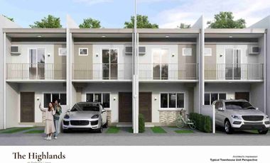 Few Units Left! House and Lot for Sale in Tawason Mandaue City Cebu at The Highlands at Robins Lane