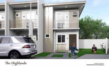 Few Units Left! House and Lot for Sale in Tawason Mandaue City Cebu at The Highlands at Robins Lane