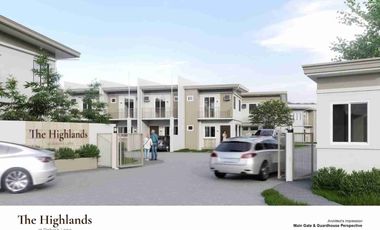 Few Units Left! House and Lot for Sale in Tawason Mandaue City Cebu at The Highlands at Robins Lane