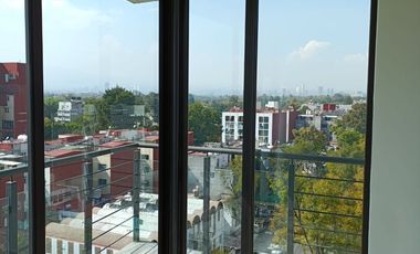PRECIOSO PENTHOUSE CON ROOF GARDEN PRIVADO EN COYOACÁN