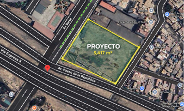 VENTA DE TERRENO – S. SURCO VIA EXPRESA | 5,417m² | 3 frentes