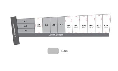 Rumah Pinggir Jl. Taqwa Mata Merah