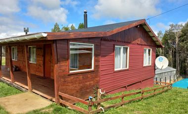 Casas en Los Muermos | Campo con casa recepcionada, agua APR – 5,75 ha Caleta Estaquilla.