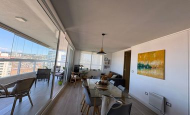 Costa Montemar, Vista, AMOBLADO, 3 dormitorios, terraza, estacionamiento