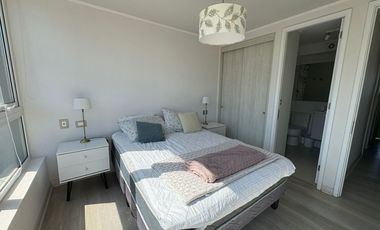 Costa Montemar, Vista, AMOBLADO, 3 dormitorios, terraza, estacionamiento