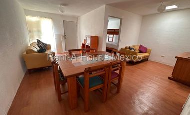 Renta Departamento Amueblado Los Cipreses 2 Recamaras 1 Baño Conjunto Cerrado