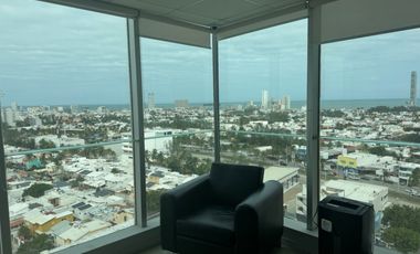 OFICINA EN RENTA CON VISTA AL MAR TORRE 1519 | ARLETTE FLORES