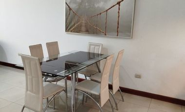 En Alquiler Departamento Amoblado de 3 dormitorios en Los Ceibos