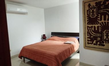 En Alquiler Departamento Amoblado de 3 dormitorios en Los Ceibos