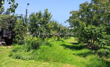 Leon Propiedades vende hermosa parcela en Maria Pinto.