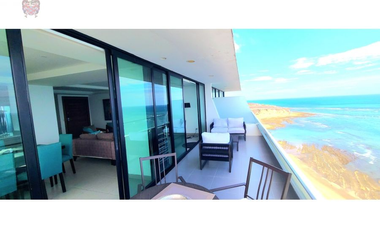 venta de Departamento de lujo frente al mar Edf. Poseidon, Manta, Manabi