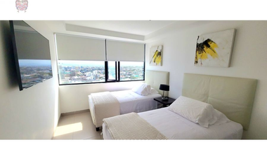 venta de Departamento de lujo frente al mar Edf. Poseidon, Manta, Manabi