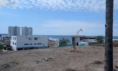 En venta terreno con vista al mar bifamiliar Urb Ciudad del mar, Manta, Manabí, Ecuador