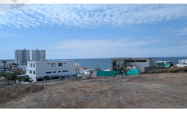 En venta terreno con vista al mar bifamiliar Urb Ciudad del mar, Manta, Manabí, Ecuador