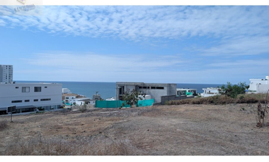 En venta terreno con vista al mar bifamiliar Urb Ciudad del mar, Manta, Manabí, Ecuador