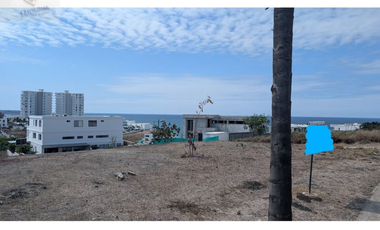 En venta terreno con vista al mar bifamiliar Urb Ciudad del mar, Manta, Manabí, Ecuador