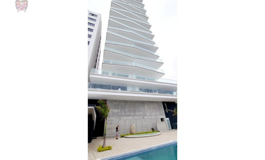 En venta departamento de lujo edificio Skorpios Manta Ecuador.