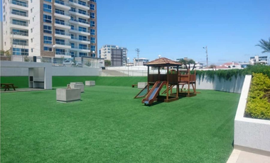 En venta departamento frente al mar edf. Ibiza. Manta, Manabí