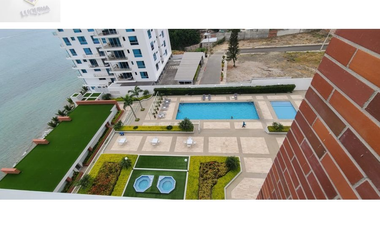 En venta departamento frente al mar edf. Ibiza. Manta, Manabí