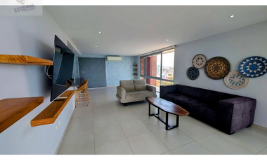 En venta departamento frente al mar edf. Ibiza. Manta, Manabí