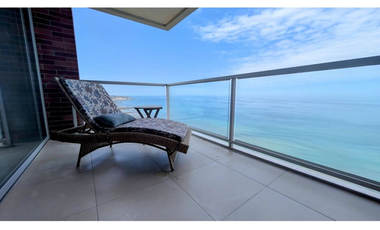 En venta departamento frente al mar edf. Ibiza. Manta, Manabí